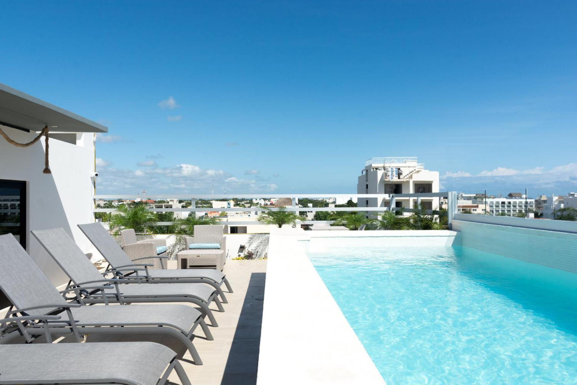 Condo Hotel w/King Bed Playa del Carmen Esterno foto